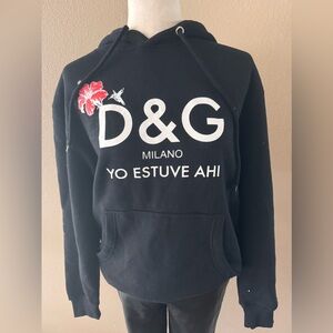 Inspired thick relaxed fit hooded sweatshirt